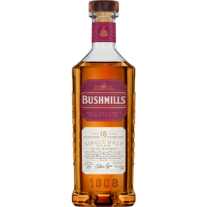 bushmills 16 year old single malt irish whiskey
