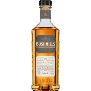 bushmills 21 year old single malt irish whiskey