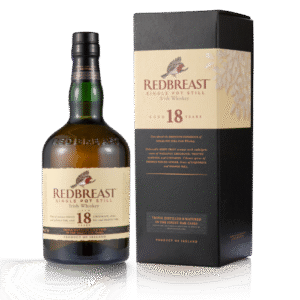 redbreast 18 year old single pot still irish whiskey